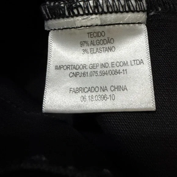 Black Button-Front Mini Skirt - Picture 6 of 6